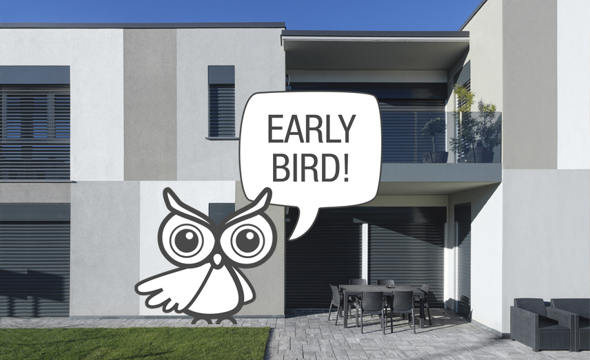 OFFERTA SPECIALE "EARLY BIRD"<br />